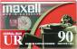 MAXELL DICTATION & AUDIO CASSETTE, NORMAL BIAS, 90 MINUT