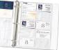 BUSINESS CARD BINDER PAGES, 20 3 1/2 CARDS/PAGE, CLEAR&#