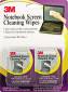3M NOTEBOOK SCREEN CLEANING WET WIPES, CLOTH, 7 X 4,