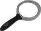 BAUSCH & LOMB 2X - 4X ROUND HANDHELD MAGNIFIER W/ACRYLIC LENS