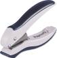 10-SHEET CAPACITY ONE-HOLE PUNCH, RUBBER HANDLE, GRAY