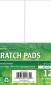 ENVIROTEC RECYCLED SCRATCH PAD NOTEBOOK, UNRULED, 3 X 5&