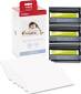 CANON KP-108IN COLOR INK RIBBON W/GLOSSY 4 X 6 PHOTO PAPER PACK&
