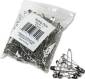 SAFETY PINS, NICKEL-PLATED, STEEL, 2" LENGTH