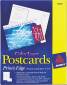 AVERY LASER- AND INKJET-COMPATIBLE POSTCARDS, 4 X 6, TWO