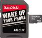 MICROSD MEMORY CARD WITH ADAPTER, 2GB