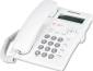 ONE-LINE DESK/WALL PHONE, CORDED, WHITE