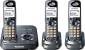 DECT 6.0 EXPANDABLE CORDLESS PHONE SYSTEM W/THREE HANDSETS & DIG