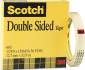 3M 665 DOUBLE-SIDED OFFICE TAPE, 1/2" X 36 YARDS, 3