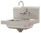 ADVANCE TABCO STAINLESS STEEL HAND SINK WITH FAUCET