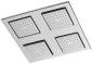 WATERTILE SQUARE RAIN OVERHEAD SHOWERING PANEL, POLISHED CHR