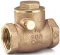 RWV® BRASS SWING CHECK VALVE T PATTERN WITH THREADED ENDS