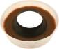 PREMIER TOILET BOWL WAX RING GASKET WITH PLASTIC FLANGE SLEEVE&#