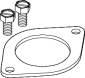DISPOSER WASTE ARM FLANGE WITH BOLTS