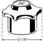 CROWN HOT HANDLE ASSEMBLY FOR AMERICAN STANDARD