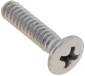 HANDLE SCREW OVAL 10 24 X 3/4 IN
