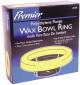 PREMIER TOILET BOWL WAX RING GASKET WITH PLASTIC FLANGE SLEEVE