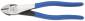 KLEIN SIDE CUTTING PLIERS INSULATED HIGH LEVERAGE 8 1/4 IN