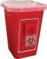 CONTAINER SHARPS RED 1QUART