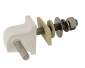 BENEKE CHECK HINGE REPLACEMENT FOR WHITE TOILET SEAT