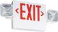 CONTRACTOR SELECT ECONOMY GRADE EXIT/EMERGENCY LIGHT GREEN