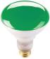 SYLVANIA INCANDESCENT BR30 REFLECTOR LAMP GREEN INSIDE FROST MED