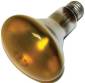 SYLVANIA INCANDESCENT BR30 REFLECTOR LAMP YELLOW INSIDE FROST ME